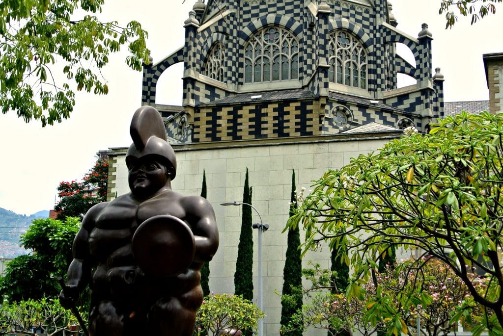 Botero standbeeld in Medellin
