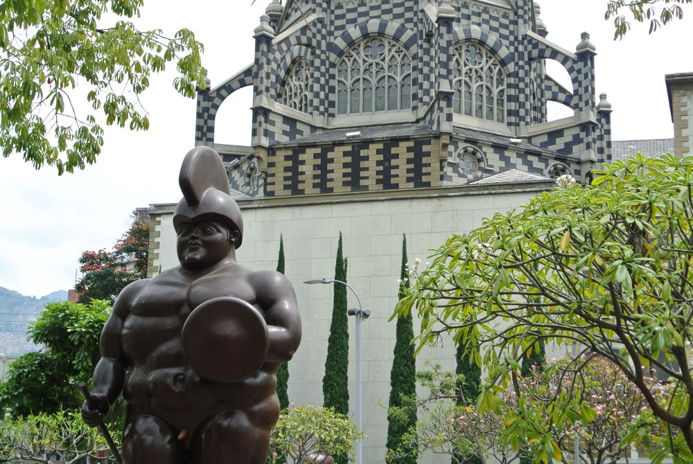 Botero Statue on Botero square