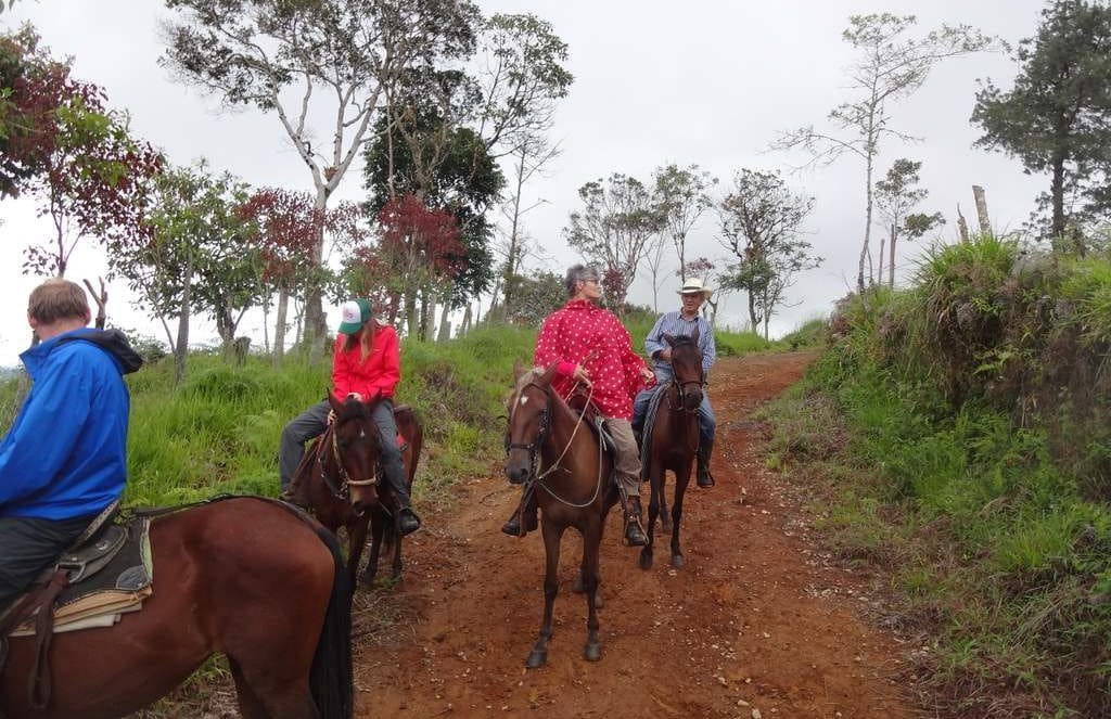 Horseback riding and indigenous tribe tour