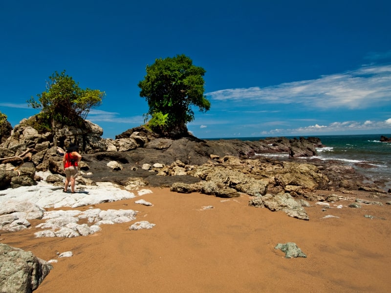 strand in Bahia Solano