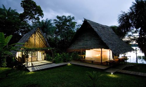 Premium-accommodatie in de Amazone jungle