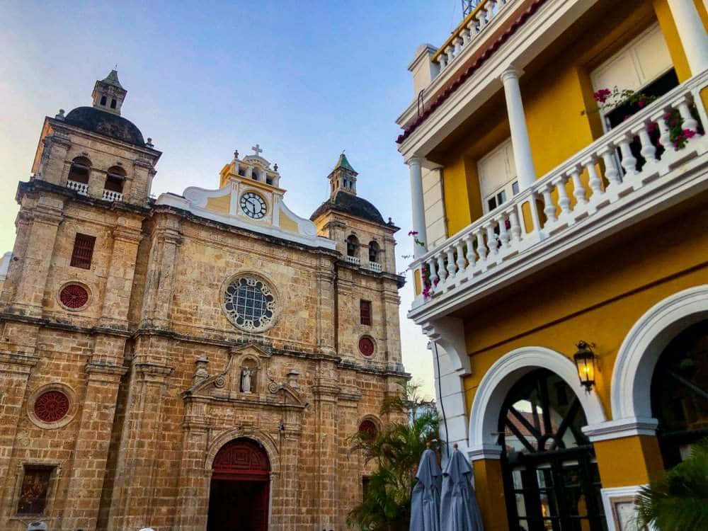San Pedro Claver Church in Cartagena