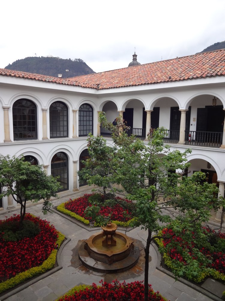 Botero museum with patio