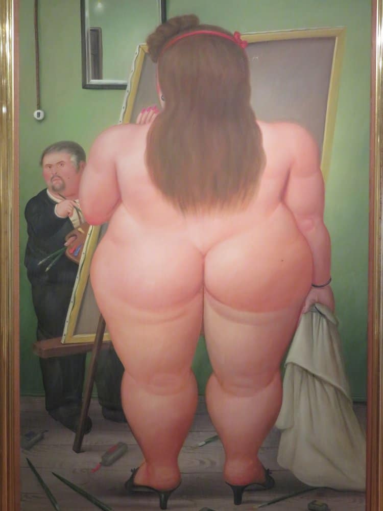 Botero self portrait
