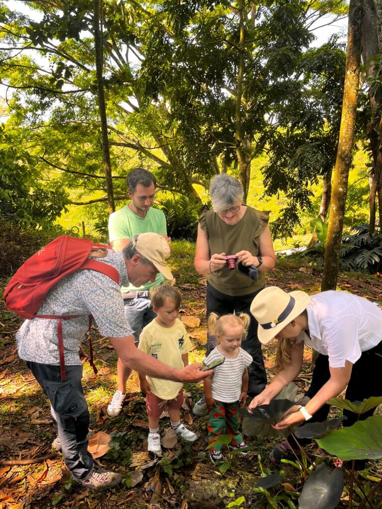 Tourist on tour in Colombia